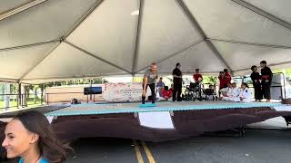 Anthony talks about fascia at the Chinatown New Years Festival in Honolulu 2024 [upl. by Landri]