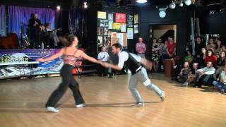 Violetta Lebedeva amp Igor Ben  Lindy Hop Invitational at Sultans of Swing 2012 [upl. by Icak884]