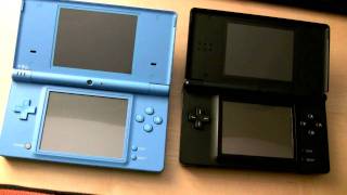 Nintendo DSI VS Nintendo DS Lite [upl. by Innig]