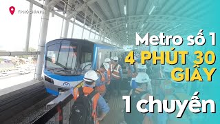 Metro Bến Thành  Suối Tiên chạy tối đa công suất sẵn Sàng Thương Mại Hóa vào dịp Tết 2025 [upl. by Helbonia]