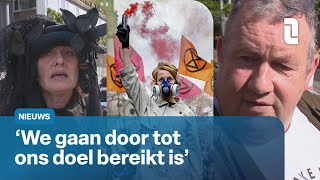 Extinction Rebellionactivist ze noemen ons hippies en mafketels  L1 nieuws [upl. by Wachtel906]