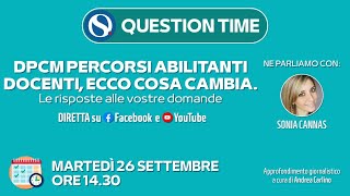 DPCM percorsi abilitanti docenti ecco cosa cambia Tutte le novità [upl. by Chernow]