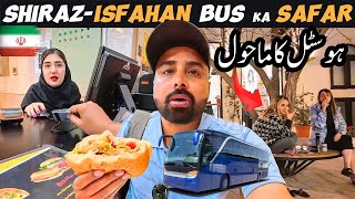 Iran ki VIP bus pr Isfahan ka safar aur Heritage hostel ka mahol  Iran travel vlog [upl. by Katlaps]