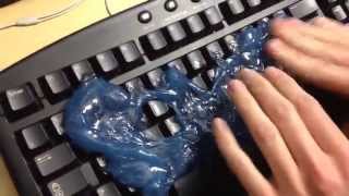 Mastic nettoyant pour clavier [upl. by Delp]