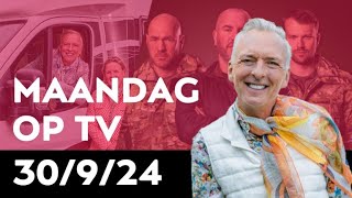 Vanavond maandag 30 september op tv  Mis niks  TVDepotGids [upl. by Jadd662]