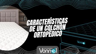 Características del colchón ortopédico [upl. by Rus]