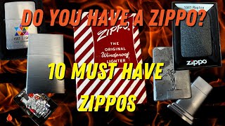 Do you have a Zippo Top 10 MUST have Zippos [upl. by Theodora]