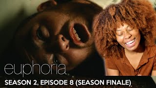 THIS SHOW IS TOO GOOD Euphoria Season 2 Episode 8 Finale Reaction [upl. by Ettena]