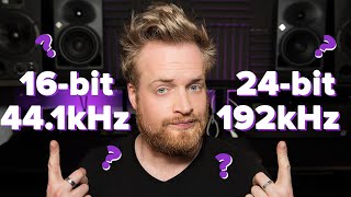 What Are Audio Bit Depth amp Sample Rates and What do the Numbers Actually Mean [upl. by Assyram]