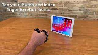 Air Gesture Control Your iPad with Tap AirMouse [upl. by Laet946]