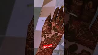 Very stlish mehendi🥰🤭🤗❤️❣️ design back hand part design newlooks tranding 2024 [upl. by Remark]