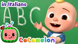 Impariamo lalfabeto  CoComelon Italiano  Canzoni per Bambini [upl. by Ancell]