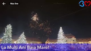 Petrecere Anul Nou  Centru Vechi Baia Mare [upl. by Boles734]