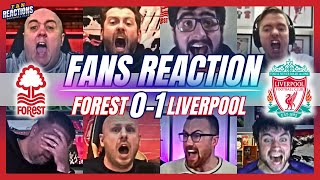 INSANE LIVERPOOL FANS REACTION TO LATE WINNER amp FULL TIME WHISTLE AGAINST NOTTINGHAM FOREST [upl. by Aidile915]