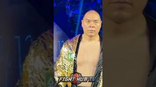 Zhilei Zhang RING WALK to KO Deontay Wilder [upl. by Inanuah]