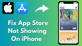 How to Fix App Store Not Showing on iPhone iOS 17 [upl. by Terpstra]