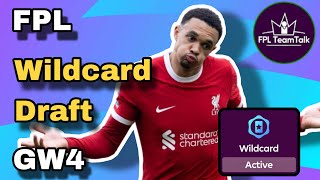 FPL WILDCARD GAMEWEEK 4  Fantasy Premier League tips 2425 [upl. by Nilkcaj]