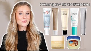 Ranking My Lip Masks Lip Balms amp Lip Treatments [upl. by Scevo586]