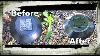 Quick amp Easy Way to Clean Renew amp Restore Solar Pathway Lights Wow Looks Brand New [upl. by Hannan]