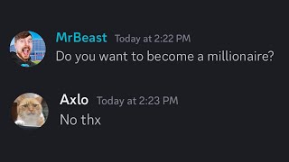 MrBeast on DISCORD [upl. by Borg276]