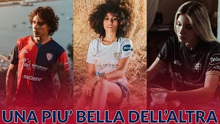 SONO STUPENDE TUTTE LE MAGLIE DEL CAGLIARI 202425 [upl. by Bryner]