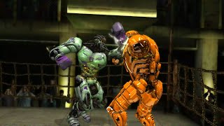 REAL STEEL THE VIDEO GAME  GREEN AMBUSH vs GOLD ZEUS [upl. by Ybhsa]