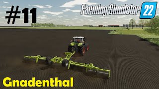 LS22 Gnadenthal 11 Maisfeld walzen Graben zuschütten amp Kuhstall planen  Farming Simulator 22 [upl. by Cherri]