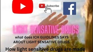 light sensitive drugs [upl. by Maribel]