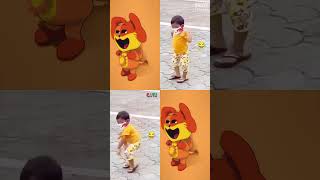 Baby Smiling Critters Dancing Comparison shorts [upl. by Enyehc]