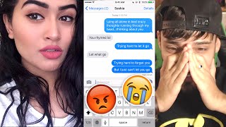 SONG LYRIC PRANK ON MY EX GIRLFRIEND [upl. by Osnofla]