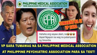 VP SARA TINAWAG NA ANG PH MEDICAL ASSO AT PH PSYCHIATRIC ASSO PARA SA DRÙGTEST AT EXAM TELEVISE PA [upl. by Ylil]