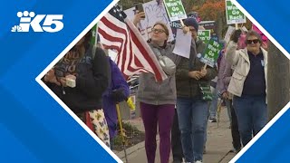 Womens march held in Everett ahead of Election Day [upl. by Ronile]