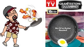 Granitestone Diamond Pan Review  AS SEEN ON TV [upl. by Asel]