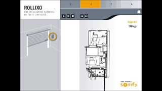 SOMFY  ROLLIXO RTS avec émetteur XSE version Française [upl. by Assehc]