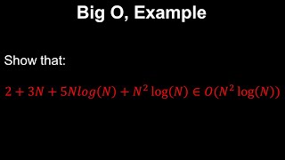 Big O Lazy C Approach Example  Discrete Mathematics [upl. by Ashbaugh]