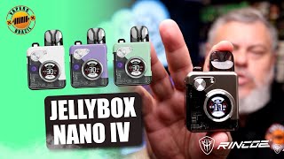 Rincoe Jellybox Nano 4  O novo Pod da Serie Jellybox [upl. by Mackenie]