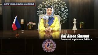 Ainee Sinsuat defies Marcos maintains shes Maguindanao del Nortes governor [upl. by Lemrej]