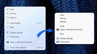 How to Get the Classic old Context Menu on Windows 11 [upl. by Othello]