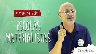 Dica dos professores  Literatura  Escolas Materialistas [upl. by Irmina]