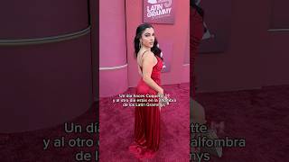 No puedo CREERLO 😭❣️ mi primera ALFOMBRA ROJA EN LOS LATIN GRAMMYS [upl. by Eelyr396]