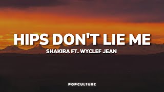 Shakira ft Wyclef Jean  Hips Dont Lie LYRICS [upl. by Anihsit453]