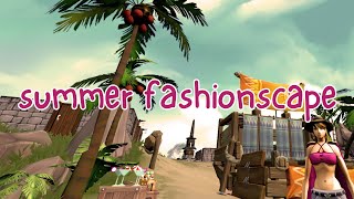 Runescape Summer Fashionscape Showcase 4 [upl. by Neved]