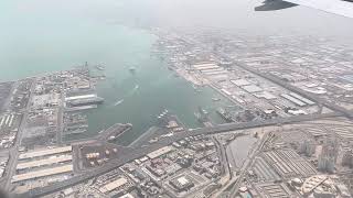 Landing at Kuwait Airport May 2023 Kuwait Airways [upl. by Asyral]