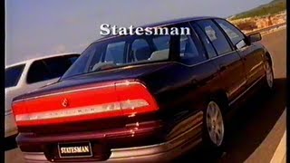 Holden Statesman Series III 1998 TV ad with Greg Norman [upl. by Ecnarf]