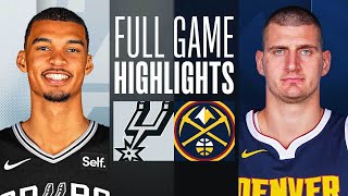 SPURS at NUGGETS  FULL GAME HIGHLIGHTS  April 2 2024 [upl. by Lovett]