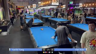 9Ball Competition Final T1 2024 Fan Xiao vs Yanfei Yang [upl. by Ahsiket602]