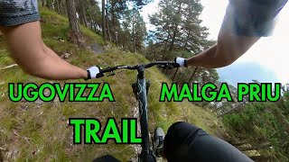 NATURALE TECNICO MA ANCHE FLOW 🚀💪 MALGA PRIU UGOVIZZA TRAIL MTB [upl. by Iraj]