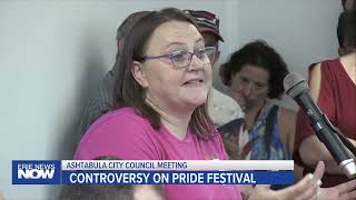 Pride Festival Controversy at Ashtabula City Council Meeting [upl. by Appledorf68]