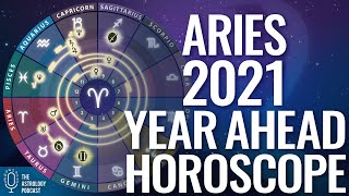 Aries 2021 Horoscope Year Ahead Rising Sign Forecast [upl. by Royd72]