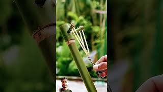 Bamboo Creations with Green Bamboo Slingshots [upl. by Nosac210]